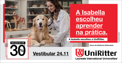 Nova campanha da Uniritter traz alunos como personagens centrais Nova campanha da Uniritter traz alunos como personagens centrais