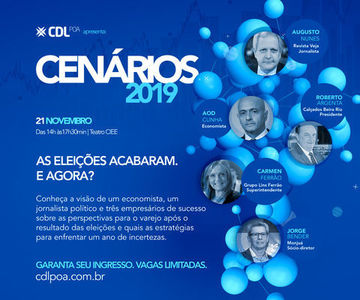 CDL Porto Alegre promove evento sobre investimentos no mercado gaúcho CDL Porto Alegre promove evento sobre investimentos no mercado gaúcho