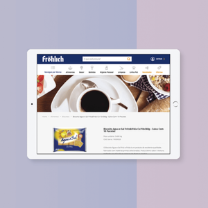 Plataforma online de pedidos da Fröhlich é criação da Gampi Plataforma online de pedidos da Fröhlich é criação da Gampi