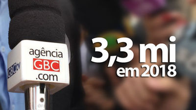 Agência GBC supera a marca de 3 milhões de acessos Agência GBC supera a marca de 3 milhões de acessos