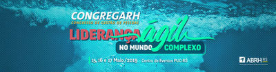 Edição 2019 do CongregaRH aborda liderança ágil Edição 2019 do CongregaRH aborda liderança ágil