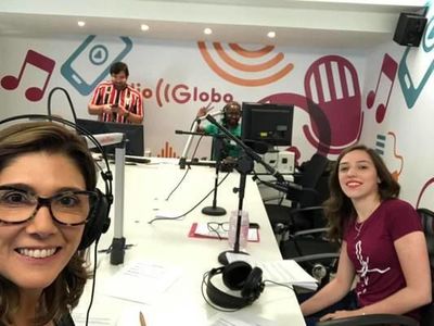 De volta ao microfone, Lúcia Mattos comemora nova fase na rádio Globo De volta ao microfone, Lúcia Mattos comemora nova fase na rádio Globo
