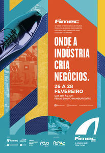 Conceito 'Onde a indústria cria negócios', criado pela SPR, marca Fimec 2019 Conceito 'Onde a indústria cria negócios', criado pela SPR, marca Fimec 2019