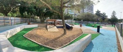 Cachorródromo é inaugurado na Praça da Encol pela Melnick Even Cachorródromo é inaugurado na Praça da Encol pela Melnick Even