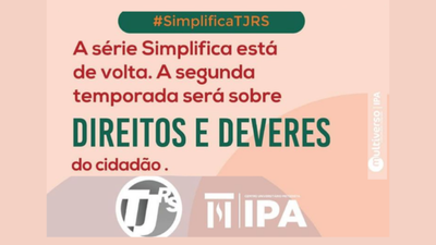 IPA tem parceria com TJRS para levar informações direto à população IPA tem parceria com TJRS para levar informações direto à população