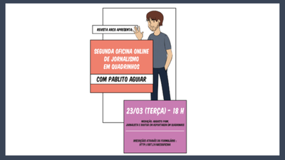 Revista Arco, da UFSM, realiza oficina de Jornalismo em quadrinhos Revista Arco, da UFSM, realiza oficina de Jornalismo em quadrinhos