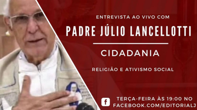 Nova temporada: 'Sem Estúdio' entrevista religioso e ativista social Júlio Lancellotti Nova temporada: 'Sem Estúdio' entrevista religioso e ativista social Júlio Lancellotti