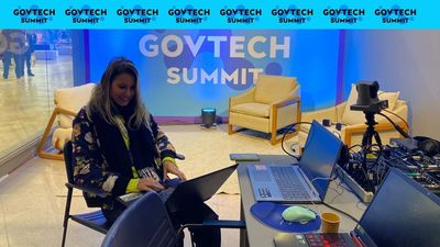 Parte da equipe de Coletiva.net est presente no 'GovTech Summit' 2025