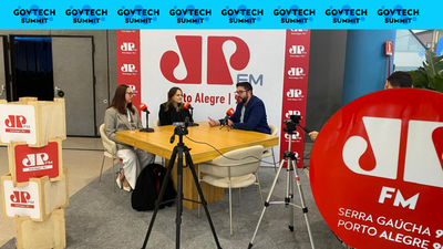 Jovem Pan POA e Grupo RSCOM marcam presena no GovTech com cobertura especial