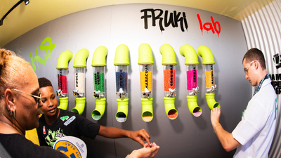 Fruki Bebidas lana 'Fruki Lab', ativao que convida o pblico a criar seu prprio refrigerante