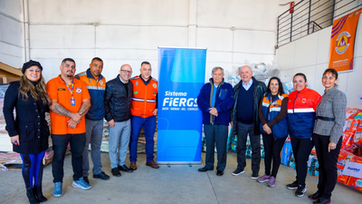 Prefeitura de Eldorado do Sul firma parceria com Fiergs e Panvel voltada ao enfrentamento dos desafios gerados pela enchente Prefeitura de Eldorado do Sul firma parceria com Fiergs e Panvel voltada ao enfrentamento dos desafios gerados pela enchente