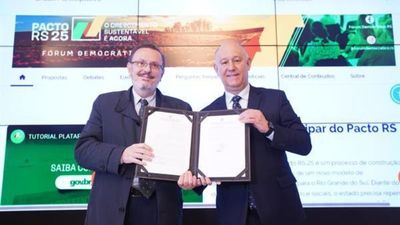 Plataforma digital 'Pacto RS 25'  apresentada pela Assembleia Legislativa 