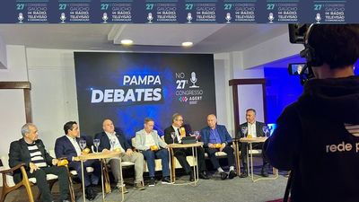 'Pampa Debates'  transmitido diretamente de Canela, no Congresso Gacho de Rdio, Televiso e Comunicao