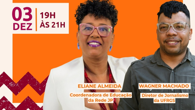 Encontro on-line rene jornalistas e estudantes pretos para debater diversidade na Comunicao