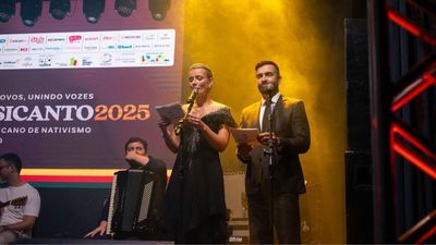 Sara Kirchhof e Zeca Amaral vivem edio histrica do Festival Musicanto